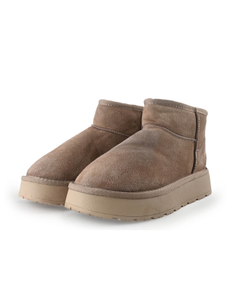 Manfield Sneeuwlaarzen Beige 354836
 Maat 40
 