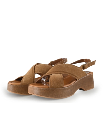 Sacha Sandalen Cognac 354849
 Maat 42
 