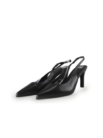 Manfield Slingbacks Zwart 354878
 Maat 41
 