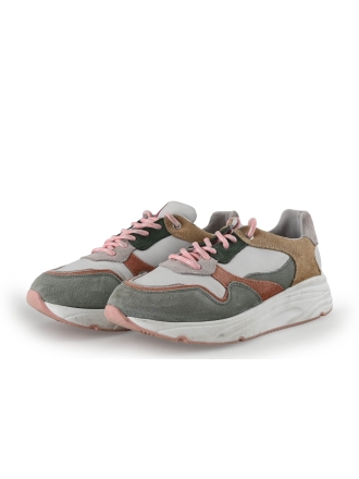 Manfield Sneakers Groen 354882
 Maat 37
 