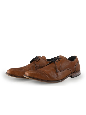 Manfield Veterschoenen Cognac 354955
 Maat 43
 