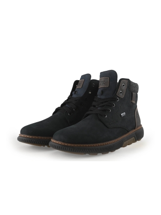 Rieker Veterboots Blauw 355040
 Maat 41
 