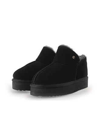 Warmbat Australia Pantoffels Zwart 355052
 Maat 38
 