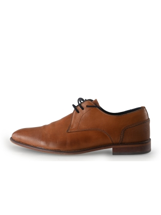 Manfield Veterschoenen Cognac 355120
 Maat 44
 
