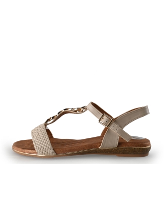 Dolcis Sandalen Beige 355584
 Maat 40
 