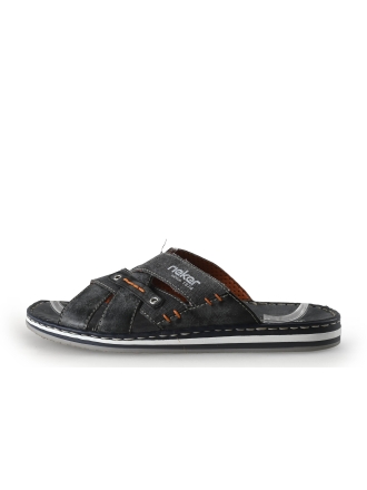 Rieker Slippers Blauw 355603
 Maat 42
 