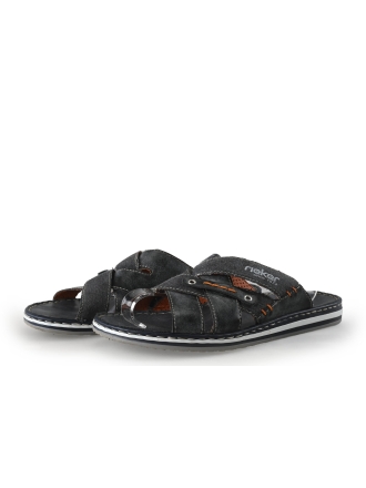 Rieker Slippers Blauw 355603
 Maat 42
 