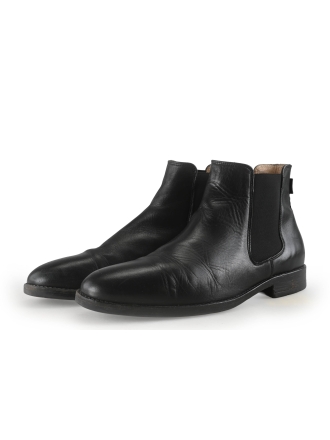 Manfield Chelsea boots Zwart 355646
 Maat 43
 