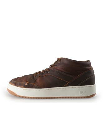 Hub Hoge sneakers Cognac 355659
 Maat 42
 