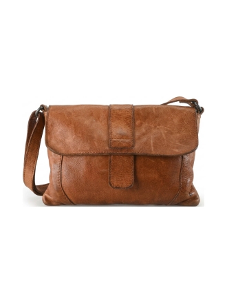 Manfield Schoudertas Cognac 355727
 Maat standaard
 