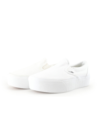Vans Instappers Wit 355776
 Maat 38
 