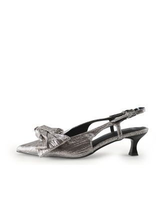 Manfield Pumps Zilver 355786
 Maat 39
 