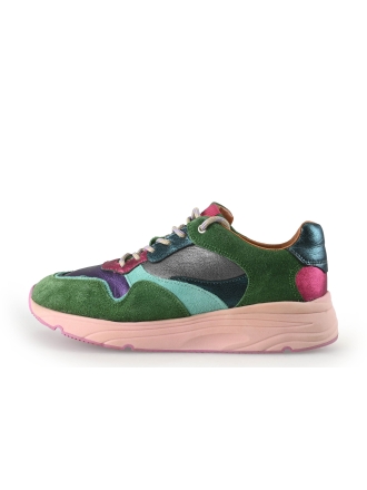 Manfield Sneakers Groen 355807
 Maat 41
 