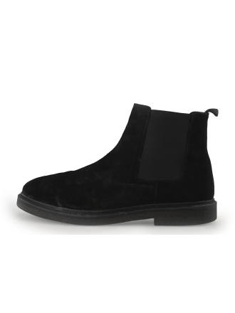 Manfield Chelsea boots Zwart 355905
 Maat 45
 