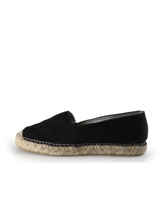 Manfield Espadrilles Zwart 355928
 Maat 38
 