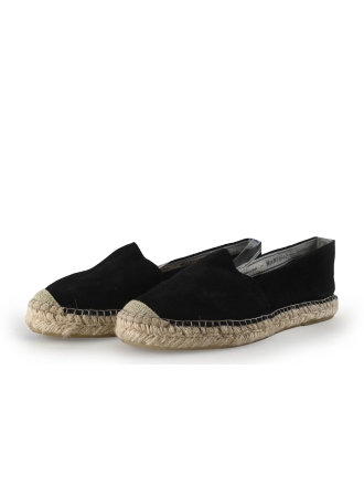 Manfield Espadrilles Zwart 355928
 Maat 38
 