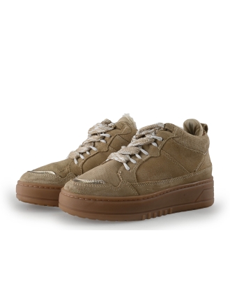 Manfield Sneakers Beige 355956
 Maat 38
 