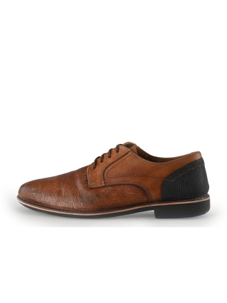 Manfield Veterschoenen Cognac 355963
 Maat 42
 
