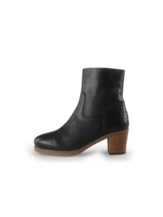 Shabbies Amsterdam Enkellaarzen Zwart 356704
 Maat 38
 