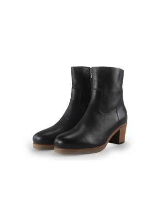 Shabbies Amsterdam Enkellaarzen Zwart 356704
 Maat 38
 