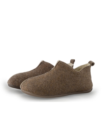 Manfield Pantoffels Bruin 357079
 Maat 39
 