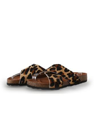 Manfield Slippers Beige 357109
 Maat 38
 