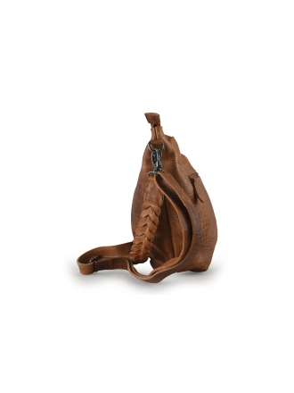 Manfield Schoudertas Cognac 357127
 Maat standaard
 