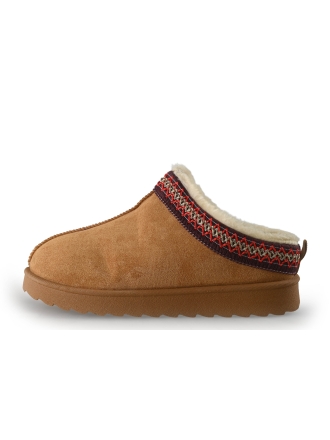 Nelson Pantoffels Cognac 357244
 Maat 40
 