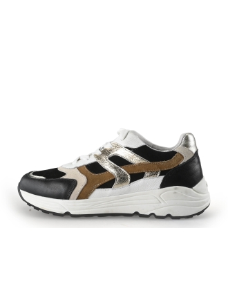 Manfield Sneakers Zwart 357270
 Maat 39
 