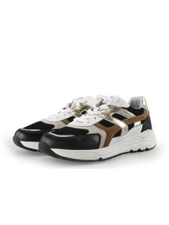 Manfield Sneakers Zwart 357270
 Maat 39
 