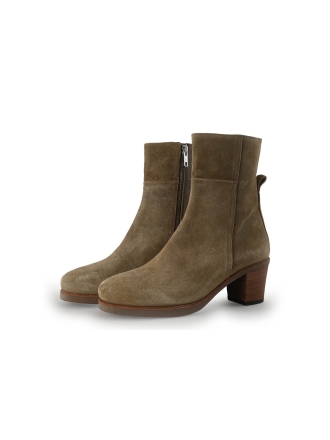 Shabbies Amsterdam Enkellaarzen Beige 357349
 Maat 38
 