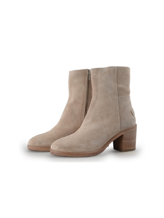 Shabbies Amsterdam Enkellaarzen Beige 357354
 Maat 41
 