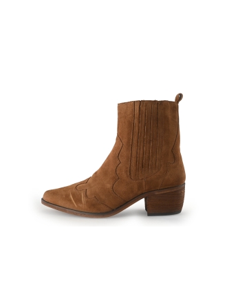 Manfield Cowboy laarzen Cognac 357389
 Maat 39
 