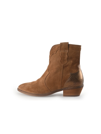 Manfield Cowboy laarzen Cognac 357391
 Maat 37
 