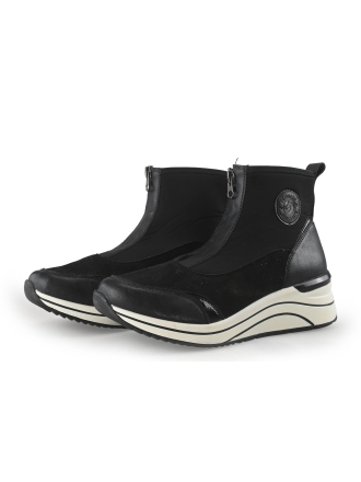 Remonte Hoge sneakers Zwart 357412
 Maat 38
 