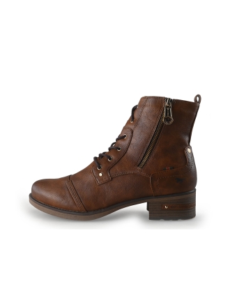 Mustang Veterboots Cognac 357480
 Maat 42
 
