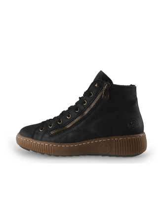 Rieker Veterboots Zwart 357484
 Maat 38
 