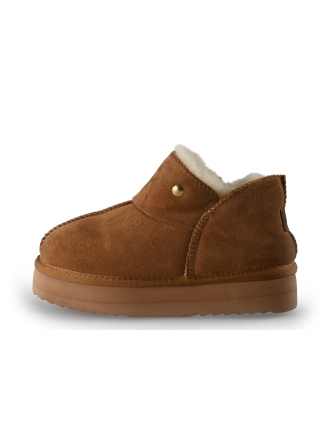 Warmbat Australia Pantoffels Cognac 357592
 Maat 37
 