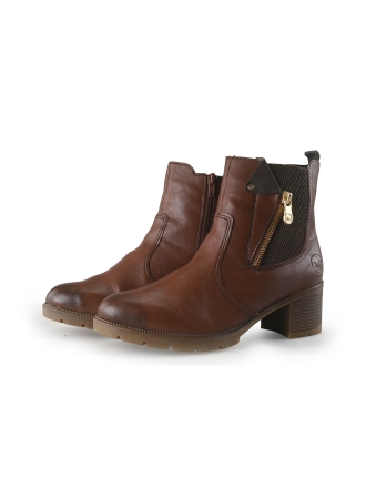 Rieker Enkellaarzen Bruin 357615
 Maat 40
 