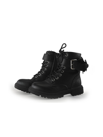 Nelson Veterboots Zwart 357623
 Maat 29
 