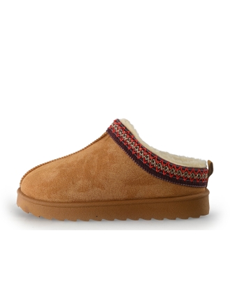Nelson Pantoffels Cognac 357639
 Maat 38
 