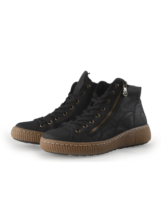 Rieker Veterboots Zwart 357674
 Maat 39
 