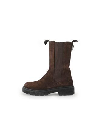 Shabbies Amsterdam Enkellaarzen Bruin 357790
 Maat 37
 