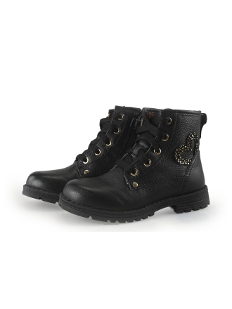 Durlinger Veterboots Zwart 358060
 Maat 27
 