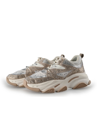 Steve Madden Sneakers Zilver 358330
 Maat 38
 