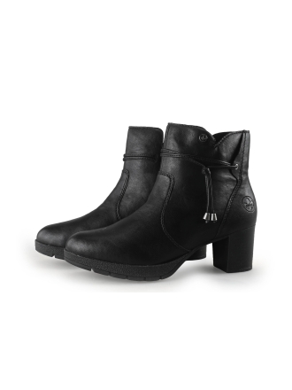 Rieker Enkellaarzen Zwart 358461
 Maat 39
 