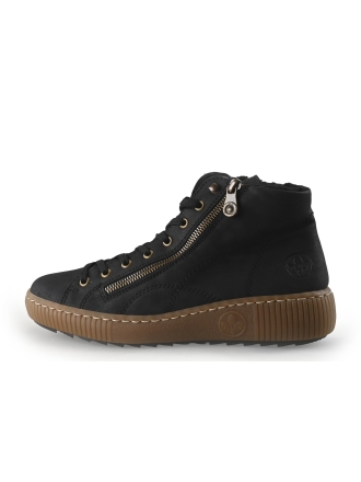 Rieker Hoge sneakers Zwart 358613
 Maat 40
 