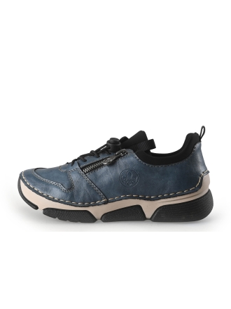 Rieker Sneakers Blauw 358667
 Maat 36
 