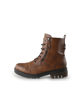 Mustang Veterschoenen Cognac 358682
 Maat 38
 