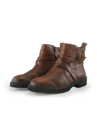 Sub55 Enkellaarzen Cognac 358747
 Maat 42
 